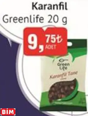 GREENLİFE KARANFİL GREENLİFE KARANFİL